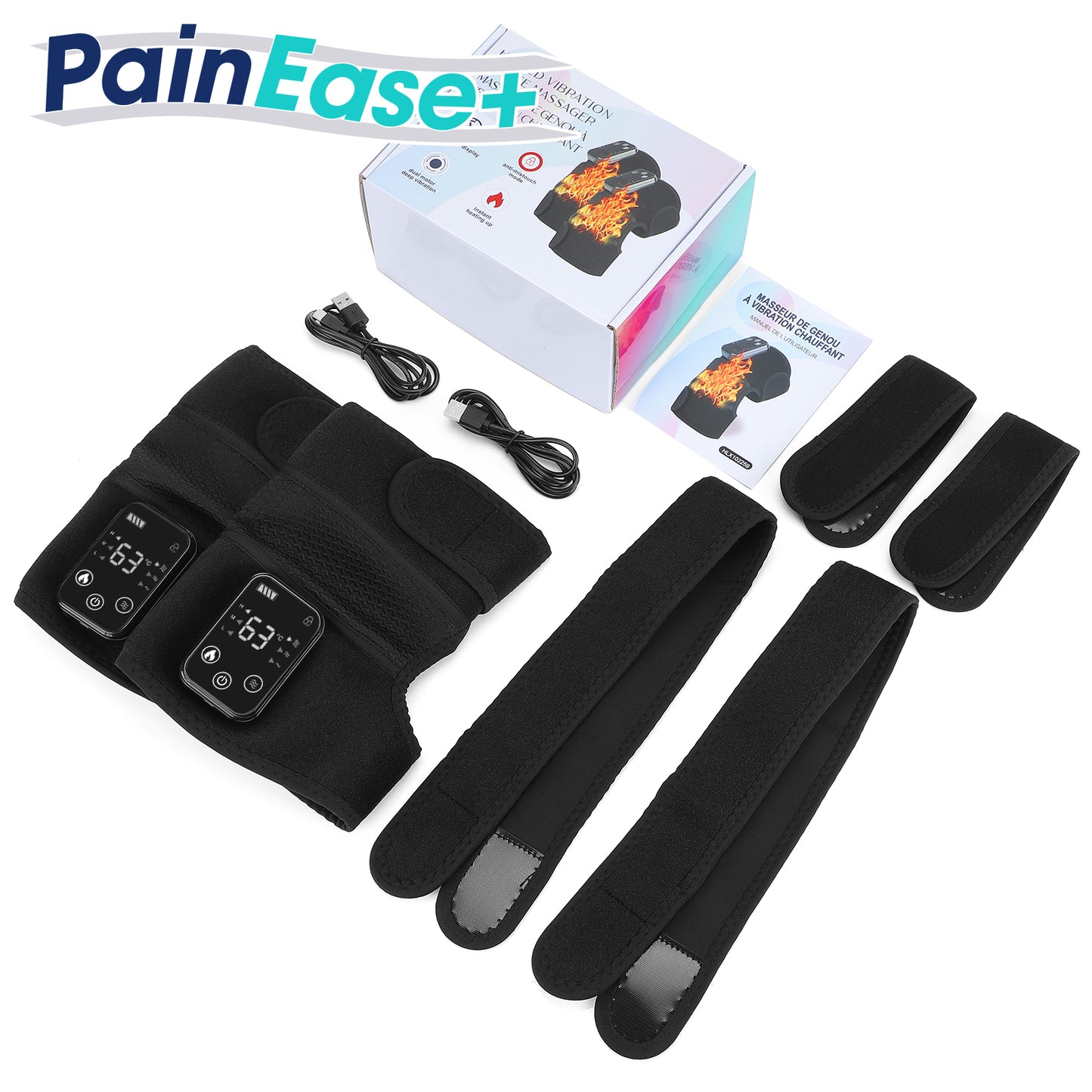 PainEase+ The 3 in 1 Heated Massager for Shoulder, Elbow or Knee