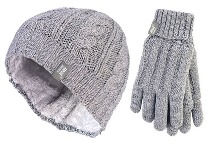 Heat Holders Hat & Gloves Set