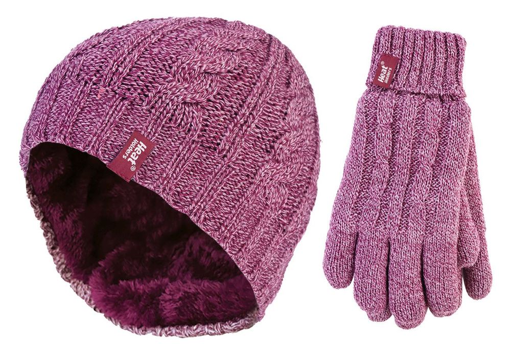 Heat Holders Hat & Gloves Set