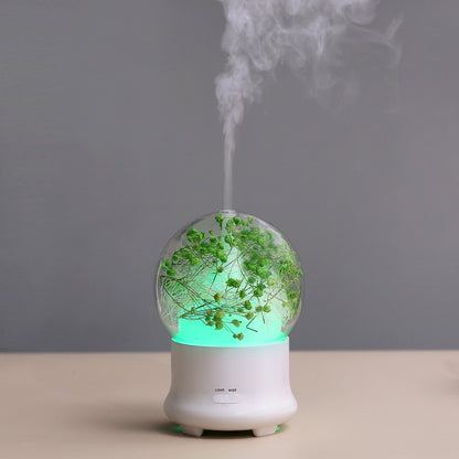 Flower Essential Oil Diffuser and beautiful night light