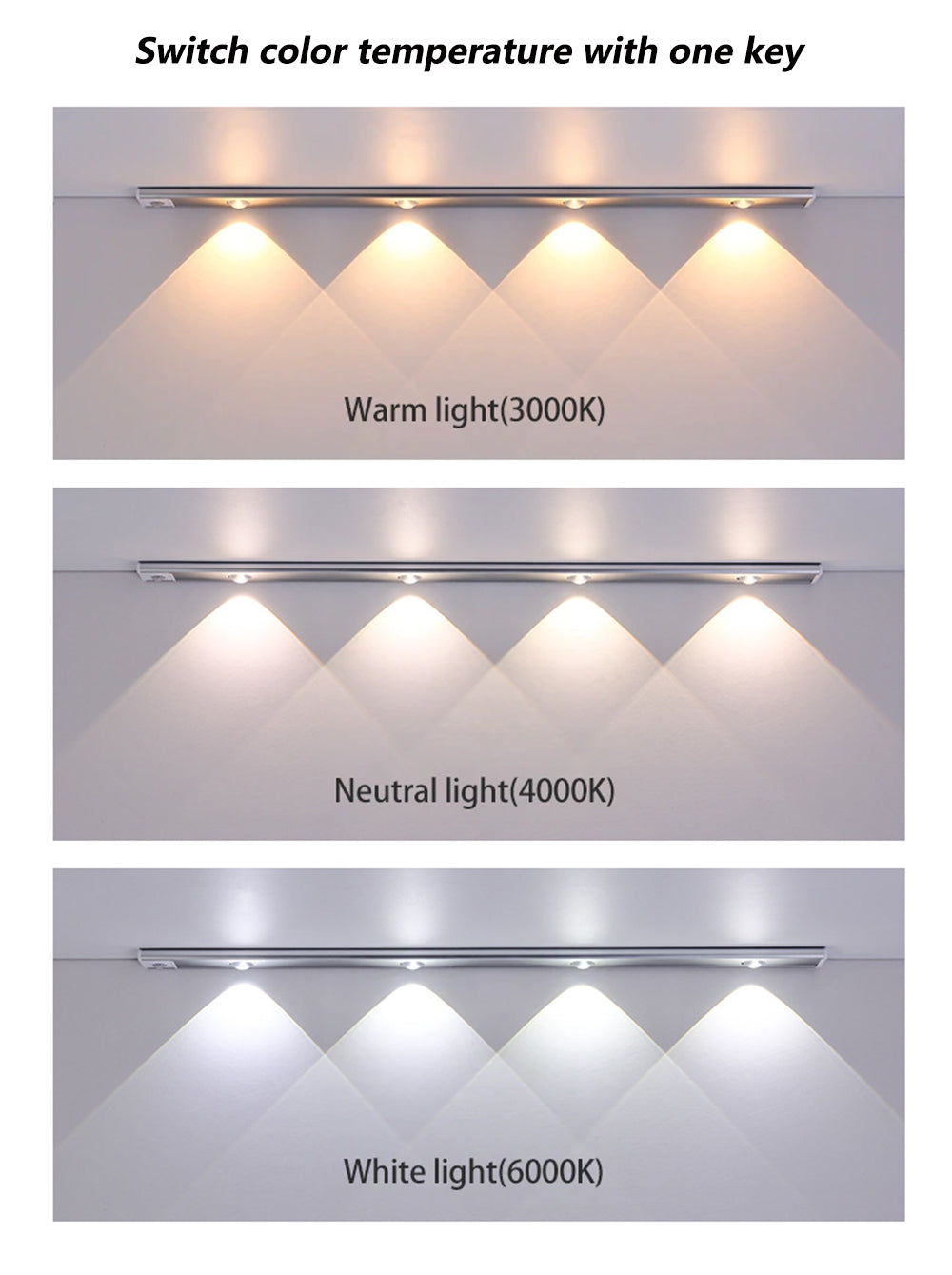 Motion Sensor Cabinet Strip Lights