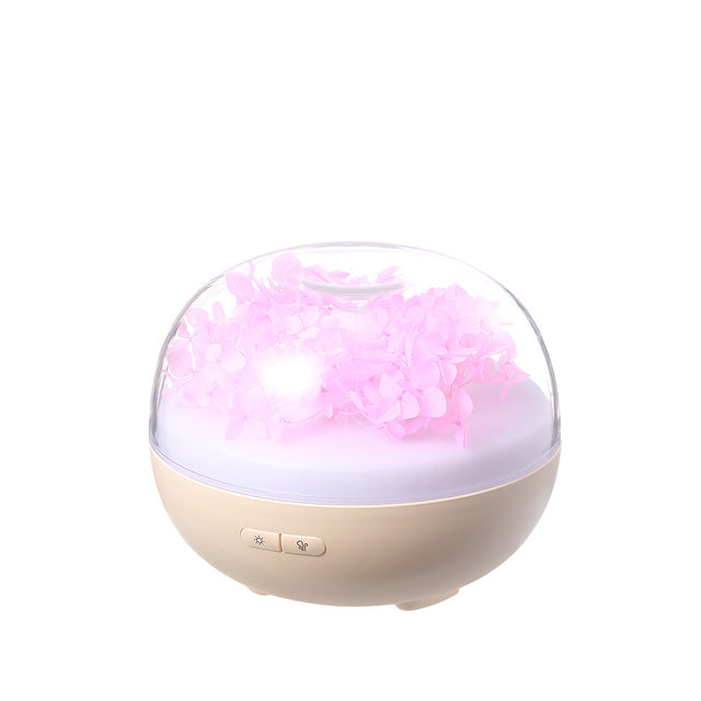 Flower Essential Oil Diffuser and beautiful night light.