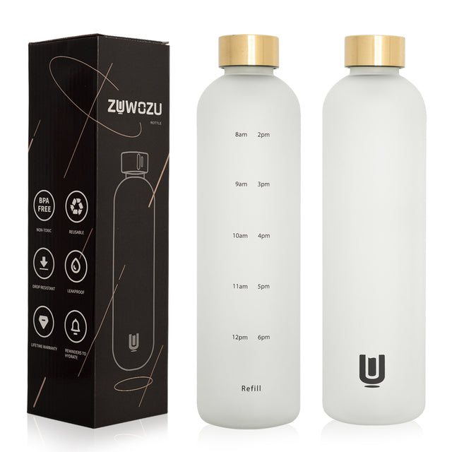 Water Bottle with Hydration Timer